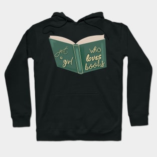 Green vintage book Hoodie